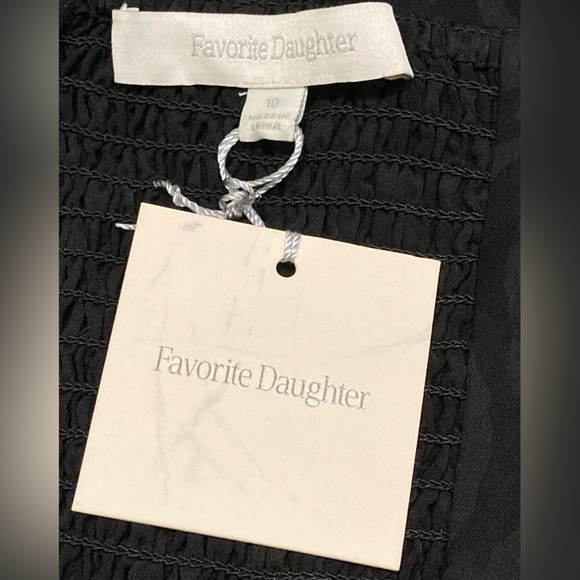 NWT Favorite Daughter Black Zebra Jacquard The One That Got Away Dress - Sz 10 - Picture 8 of 10